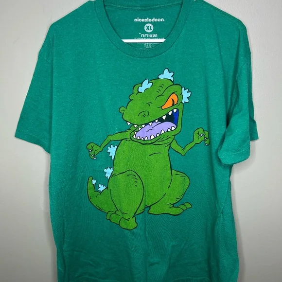 Nickelodeon Rugrats Men's T-Shirt – 100% Cotton Short Sleeve Tee With Rugrats Graphic - View #3